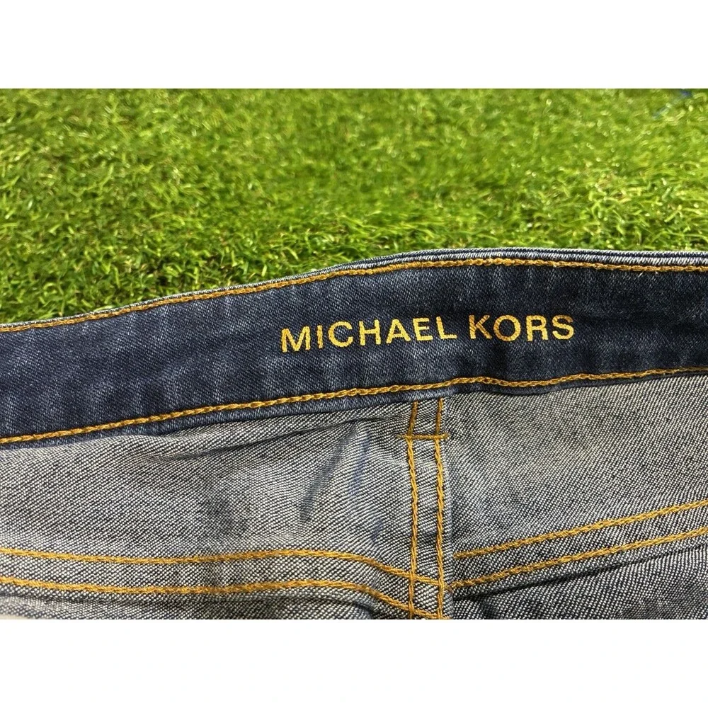 Michael Kors Skinny Crop Jeans Women’s Size 8 Dark Wash Stretch Denim Cropped